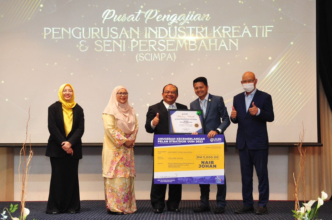 SCIMPA Anugerah Naib Johan Anugerah Kecemerlangan Pelan Strategik UUM 2023
