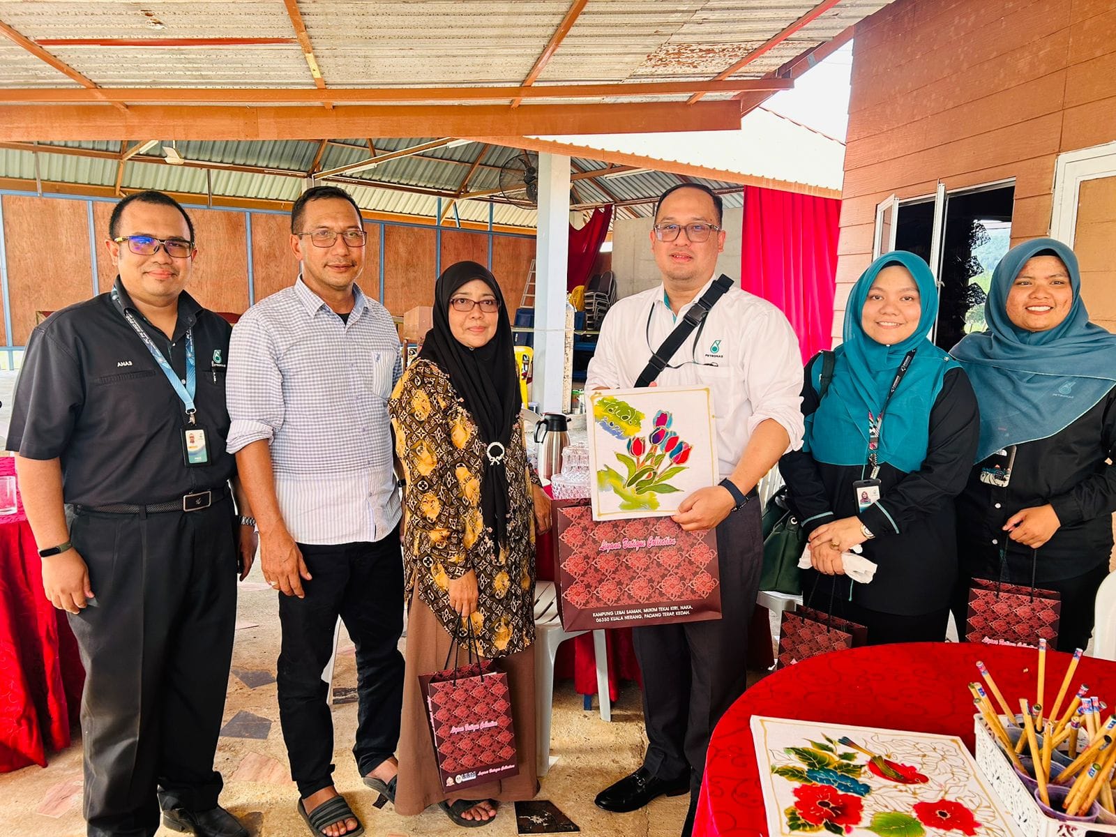  Lawatan Tapak ke Creative Village Kg Lebai Saman Naka oleh Petronas Chemical Fertilizer Kedah