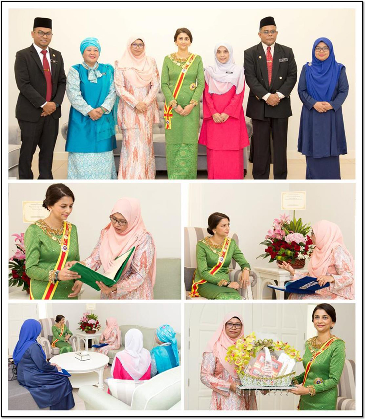 Raja Puan Muda Kedah Grants An Audience To The Deputy Vice-Chancellor (A&I)